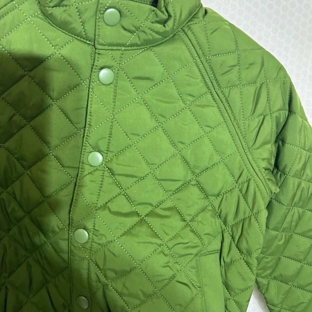 Amazon Green Lightweight‎ Puffer Kids Jacket Size Small (6/7) New With Tags